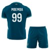 Conjunto (Camiseta+Pantalón Corto) Olympique de Marseille Mbemba 99 Segunda Equipación 2024-25 - Niño